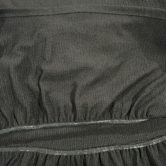 Forever 21 Short Black Tiered Dress XS - Picture 4 of 4